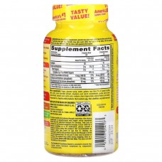 Кальцій з вітаміном Д3 для дітей зі смаком вишня-апельсин-полуниця L'il Critters (Calcium+D3 Bone Support) 110 мг/220 МО 150 жувальних цукерок