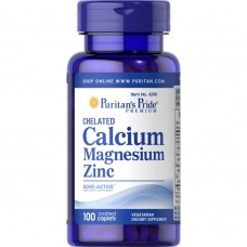 Calcium Magnesium Zinc - 100caps Puritans Pride