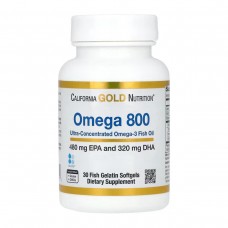 Omega-3 800 - 30 softgels California Gold Nutrition