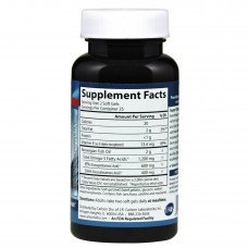 Омега-3 риб'ячий жир, Omega-3 Gems, Fish Gel, Carlson Labs, 1200 мг, 50 капсул