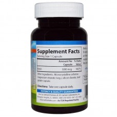 Біотин, Biotin, Carlson Labs, 5000 мкг, 100 капсул