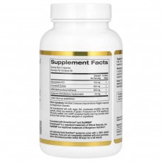 Глюкозамін Хондроїтин МСМ плюс Гіалуронова кислота California Gold Nutrition (Glucosamine Chondroitin MSM Plus Hyaluronic Acid) 120 вегетаріанських капсул