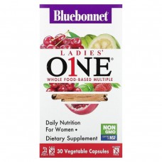 Женские мультивитамины, Ladies' One, Bluebonnet Nutrition, 30 растительных капсул