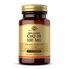 Megasorb CoQ-10 100mg - 30 softgels Solgar