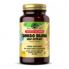 SFP Ginkgo Biloba Leaf Extract - 180 vcaps Solgar