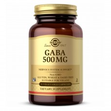 GABA 500mg - 50 Vcaps Solgar