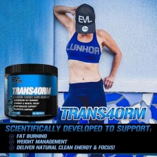 Жироспалювач Evlution Nutrition Trans4orm Energized Weight Loss Support 135 g (Blue Raz)  Evlution Nutrition