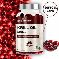 Вітаміни True Health Krill Oil 500mg 60 softgel