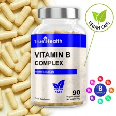 Комплекс вітамінів групи В True Health Vitamin B Complex 90 vegan caps