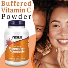 Магній аскорбат буферизований Now Foods, Buffered Magnesium Ascorbate, Vitamin C Powder, 227 g  NOW