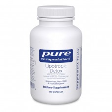 Витамины для печени липотропный детокс Pure Encapsulations (Lipotropic Detox) 120 капсул