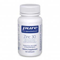 Цинк Pure Encapsulations (Zinc) 30 мг 60 капсул