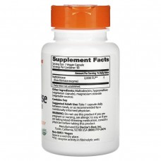 Наттокиназа, Nattokinase, 2000 FUs, Doctor's Best, 90 капсул