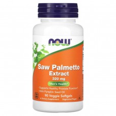 Сереноя Со Пальметто Now Foods (Saw Palmetto Extract) 320 мг 90 рослинних капсул