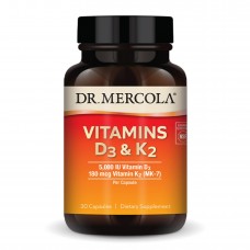 Vitamins D3 & K2 - 30 caps Dr. Mercola