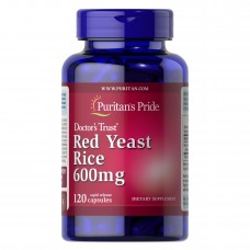 Red Yeast Rice 600 mg - 120 Capsules Puritans Pride