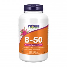 Vitamin B-50 - 250 tabs Now Foods