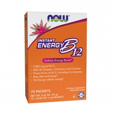 Instant Energy B-12 - 75 packets Now Foods