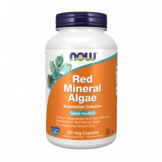 Red Mineral Algae - 180 vcaps Now Foods