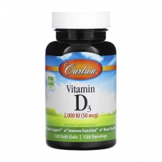 Vitamin D 2000 IU - 120 softgels Carlson Laboratories