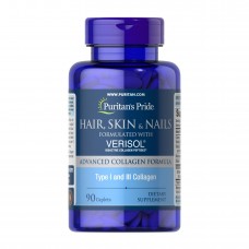 Hair, Skin and Nails formulated with VERISOL® - 90 caps Puritans Pride