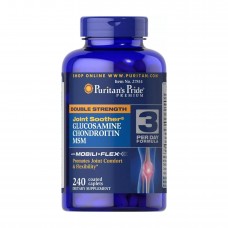 Glucosamine Chondroitin MSM Double Strength - 240 caps Puritans Pride
