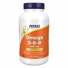 Omega 3-6-9 1000 mg - 250 Softgels Now Foods