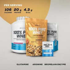 Протеїн BioTech 100% Pure Whey 1000 g (Apple pie)  BioTech
