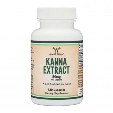 Экстракт Канна Double Wood Kanna Extract (Sceletium Tortuosum) 50 mg  120 caps