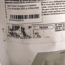 MyProtein MyProtein Creapure Creatine Monohydrate (500 g unflavored) Брак упаковки (500 g, unflavored)