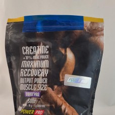 Power Pro Creatine Maximum Recovery with flavour (500 g виноград) Нарушена целостность упаковки (500 g, виноград)