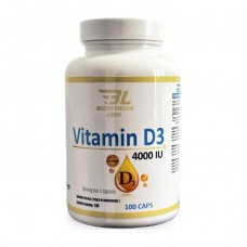 Bodyperson Labs Vitamin D3 4000 IU (100 caps)