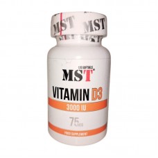 MST Vitamin D3 3000 IU (75 mcg) (120 softgels)