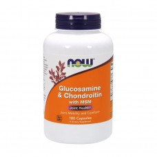 NOW Glucosamine & Chondroitin with MSM (180 caps)