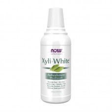NOW Xyli White Mounthwash (473 ml, refreshmint)