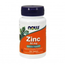 NOW Zinc 50 mg (100 tabs)