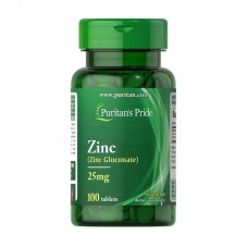 Puritan's Pride Zinc Gluconate 25 mg (100 tabs)