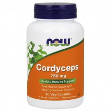 NOW Cordyceps 750 mg (90 veg caps)