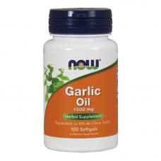 NOW Garlic Oil 1500 mg (100 softgels)