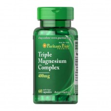 Puritan's Pride Triple Magnesium Complex 400 mg (60 caps)