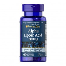 Puritan's Pride Alpha Lipoic Acid 300 mg (60 caps)