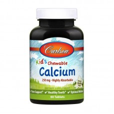 Carlson Labs Kid`s Chewable Calcium 250 mg (60 tab)