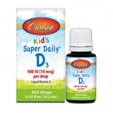 Carlson Labs Kid's Super Daily D3 400 IU (10 mcg) (10,3 ml)