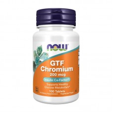 NOW GTF Chromium 200 mcg (100 tab)