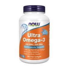 NOW Ultra Omega-3 (180 fish softgels)