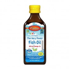 Carlson Labs Kid's The Very Finest Fish Oil 800 mg Omega-3s (200 ml, lemon)