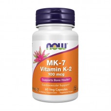 NOW MK-7 Vitamin K-2 100 mcg (60 veg caps)