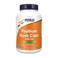 NOW Psyllium Husk Caps 500 mg (500 veg caps)