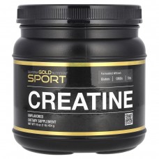 Креатин Моногідрат California Gold Nutrition (Creatine Monohydrate) 454 г