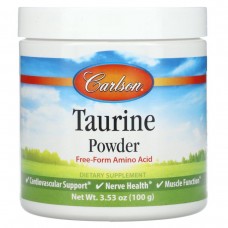 Таурин в порошке Carlson Labs (Taurine Amino Acid Powder) 100 г